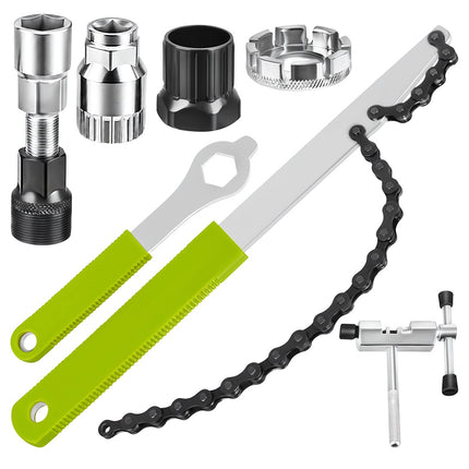 Kit de réparation de vélo, outils en acier au carbone 7 pièces