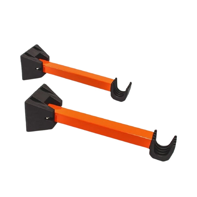 Lot de 2 supports muraux pour vélos