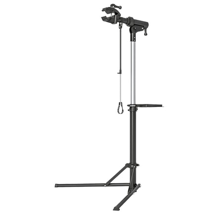 Support de montage pour vélos Support de réparation pour vélos jusqu'à 40 kg Support pour vélos pliable, réglable en hauteur et rotatif à 360° pour vélos de course, VTT, vélos électriques