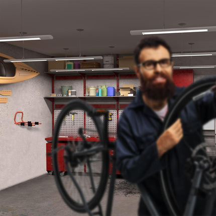 Support mural pour 2 vélos