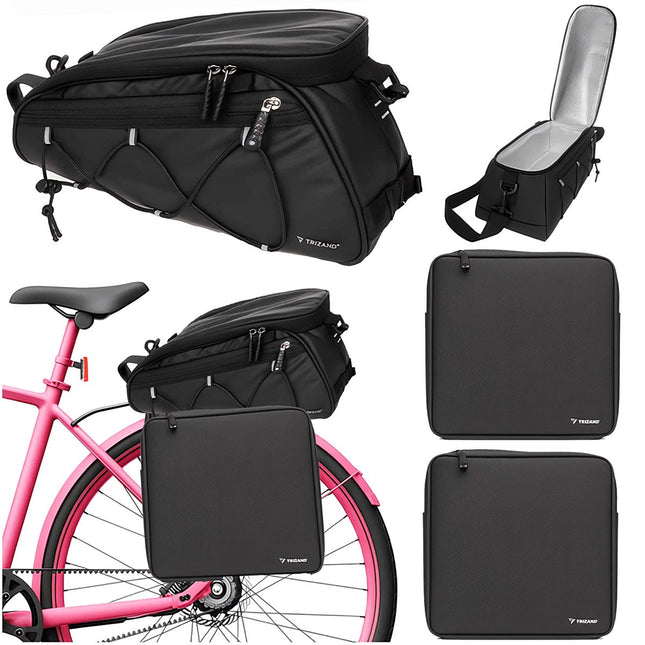 Fahrradtasche, wasserdicht, großes Fassungsvermögen, einfache Montage