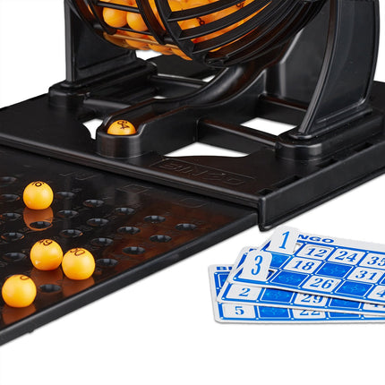 Coffret de jeu de bingo - 90 boules, 72 cartes, divertissement en famille