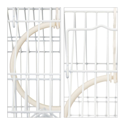 Cage à oiseaux à toit pointu