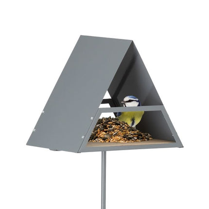 Mangeoire à oiseaux avec piquet