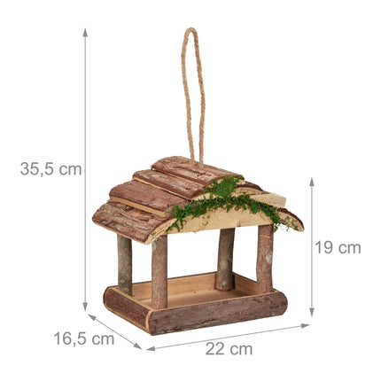 Vogelfutterstation mit Aufhängung
