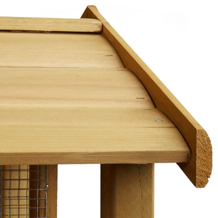 Vogelhaus auf einem Stock