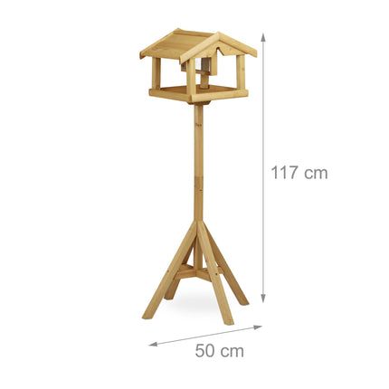 Vogelhaus auf einem Stock
