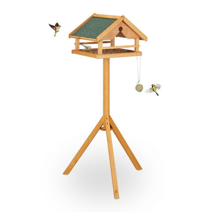 Vogelhäuschen auf Stange