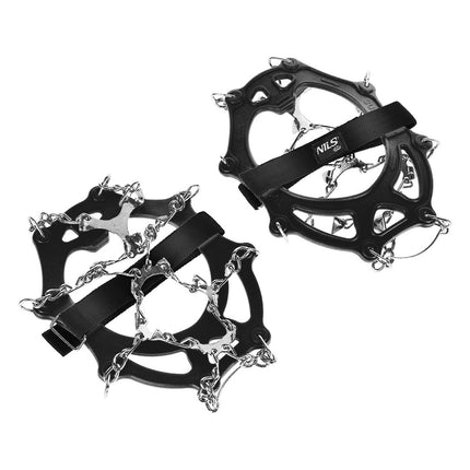 Crampons noirs, taille moyenne, antidérapants