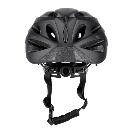Schwarzer Fahrradhelm, Größe L (55-61 cm)