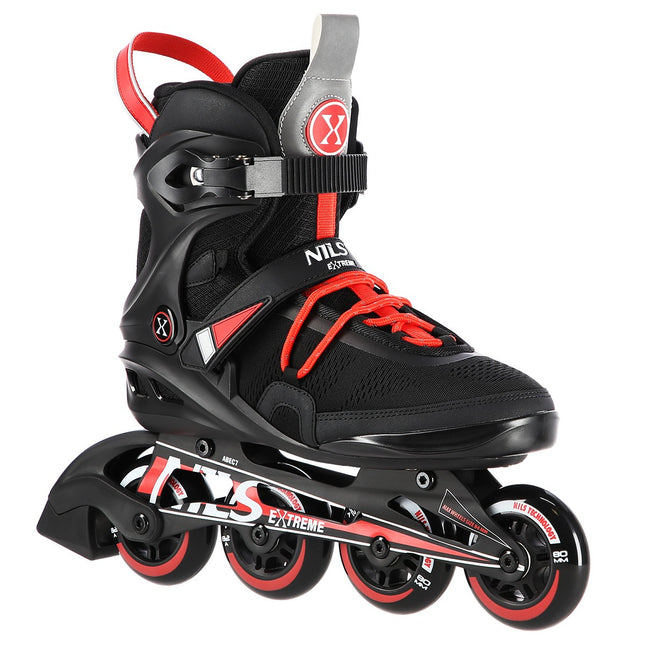 Patins à roues alignées noirs, taille 44, ajustement réglable