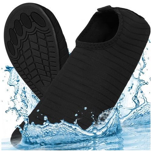 Chaussures aquatiques noires antidérapantes à séchage rapide, pointure 45