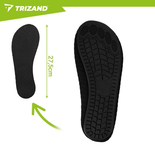 Chaussures aquatiques noires antidérapantes à séchage rapide, pointure 45