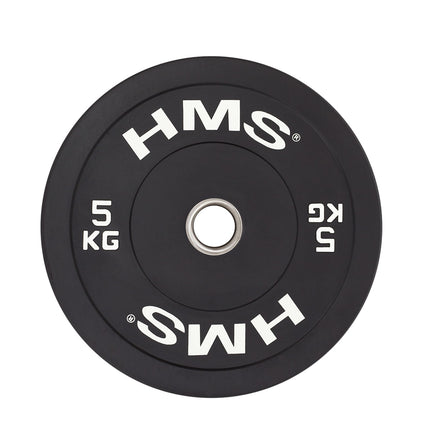 Disque de protection olympique noir, 5 kg