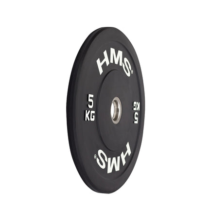 Disque de protection olympique noir, 5 kg