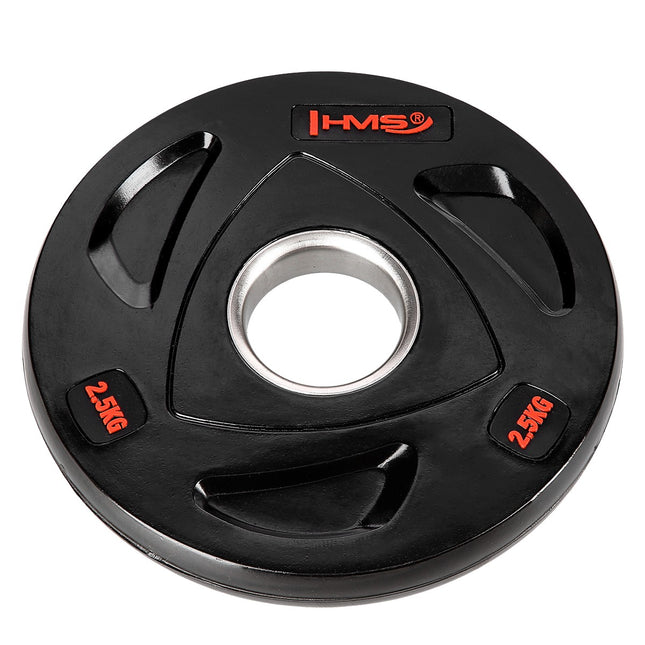 Schwarze Olympische Hantelscheibe 2,5 kg