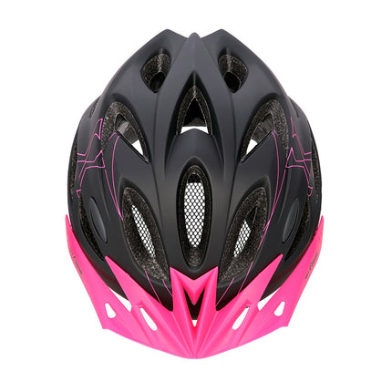 Casque noir-rose taille L, 55-61 cm