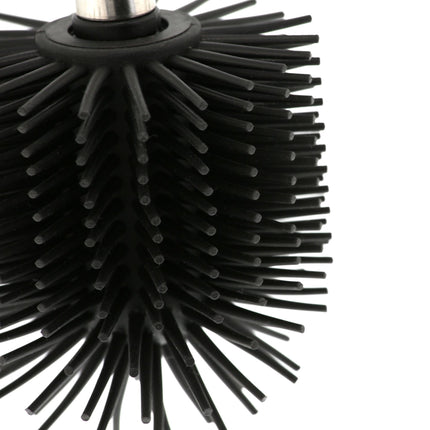 Brosse WC en silicone noir