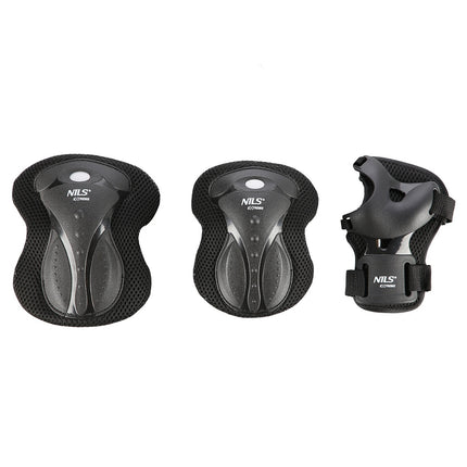 Ensemble d'équipement de protection noir taille M