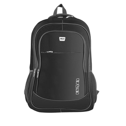 Sac à dos urbain noir, résistant, spacieux, unisexe