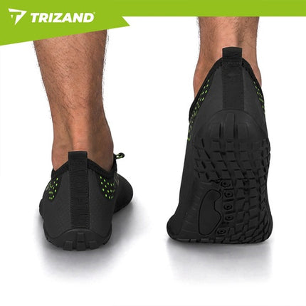 Chaussures aquatiques noires, pointure 43, semelle antidérapante de 5 mm