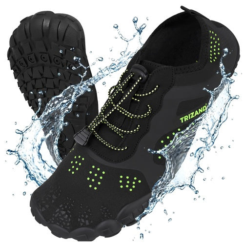Chaussures aquatiques noires, pointure 44, semelle antidérapante de 5 mm