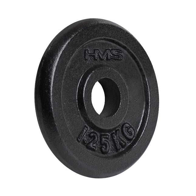 Schwarze Hantelscheibe 1,25 kg – Langlebiges Fitnessgerät