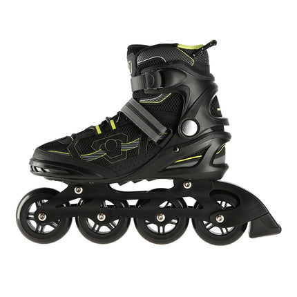 Schwarz-Gelbe Inlineskates, Größe 39