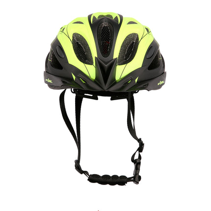 Schwarz-Gelb Größe L (55-61cm) Fahrradhelm