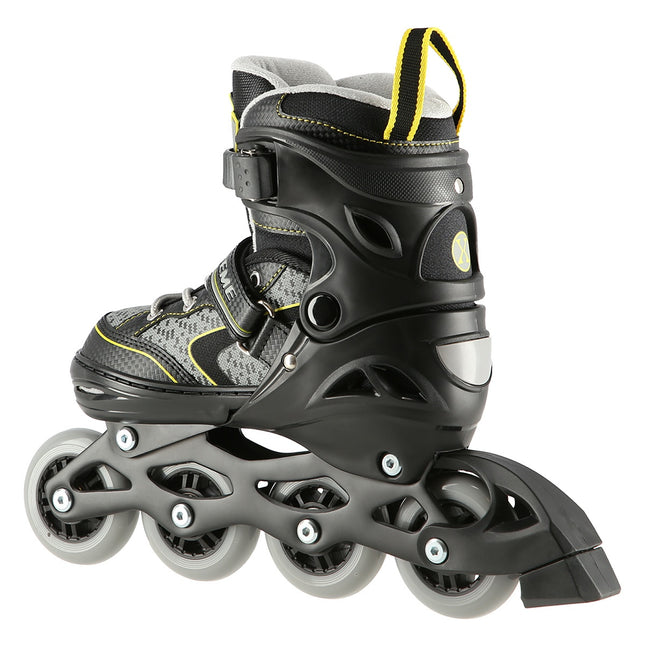 Patins à roues alignées noir-jaune taille S (31-34)
