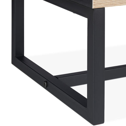 Table de chevet noire