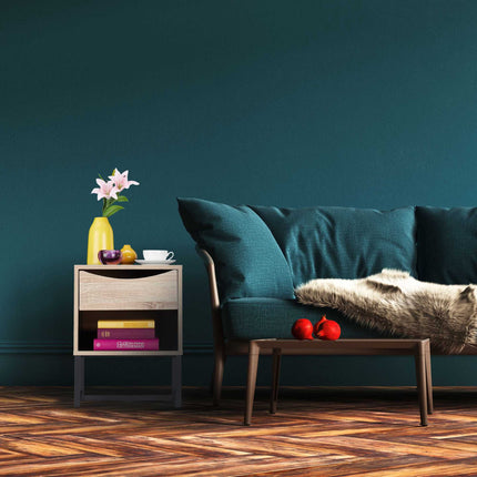 Table de chevet noire