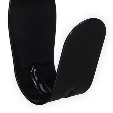 Lot de 2 supports de tuyau noirs