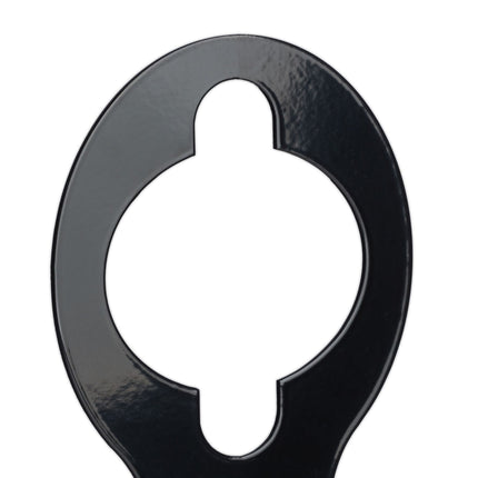 Lot de 2 supports de tuyau noirs