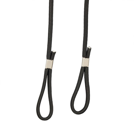 Corde en caoutchouc noir en lot de 2