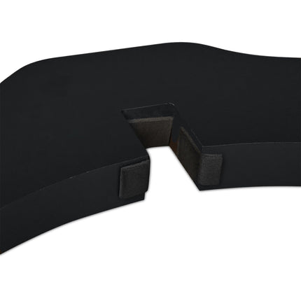 Schwarzes Sicherheitstor 70 cm