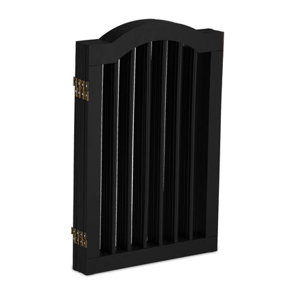 Schwarzes Sicherheitstor 92 cm