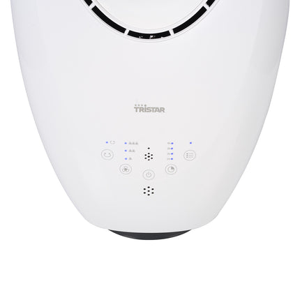 Turmventilator ohne Rotorblätter mit Fernbedienung, Timer, 3 Geschwindigkeiten