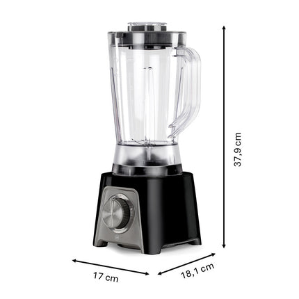 Blendeo+ Blender compact 1,5 L avec moteur de 450 W et fonctions glace pilée