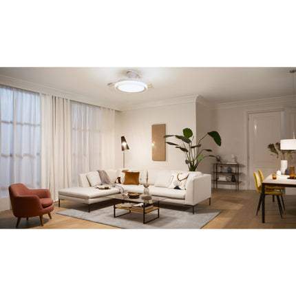 Bliss Deckenventilator mit LED-Beleuchtung Warm-/Kaltweiß 4500 lm
