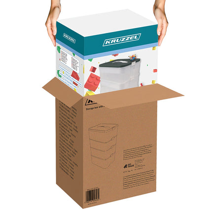 Stapelbox - 4 Ebenen Kruzzel 25758