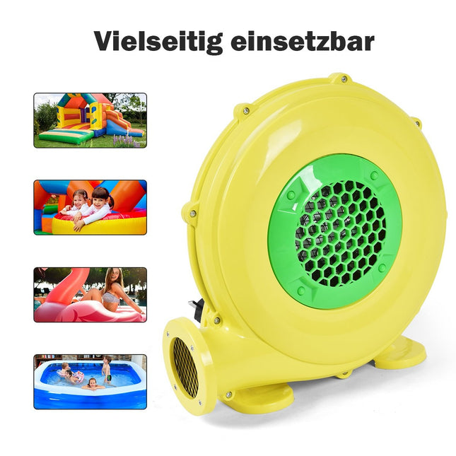 Gebläse, 450 W, elektrischer Ventilator, Luftgebläse für aufblasbares Spielzeug