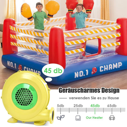 Souffleur d'air électrique 450W pour jouets gonflables