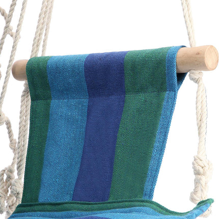 Chaise brésilienne bleue, pliable, légère, pour l'extérieur