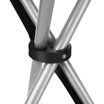Blauer faltbarer Campinghocker, leichtes tragbares Design