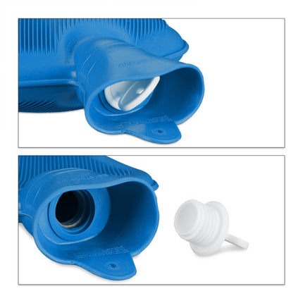 Bouillotte bleue 2L