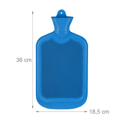 Bouillotte bleue 2L