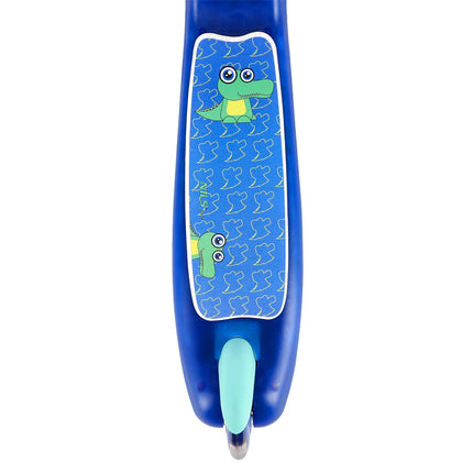 Blauer Kinderroller, faltbar, leichtes Design