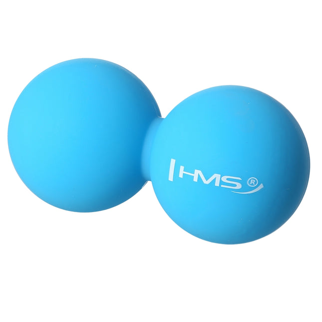 Boule de massage bleue, double, HMS