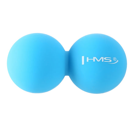 Boule de massage bleue, double, HMS